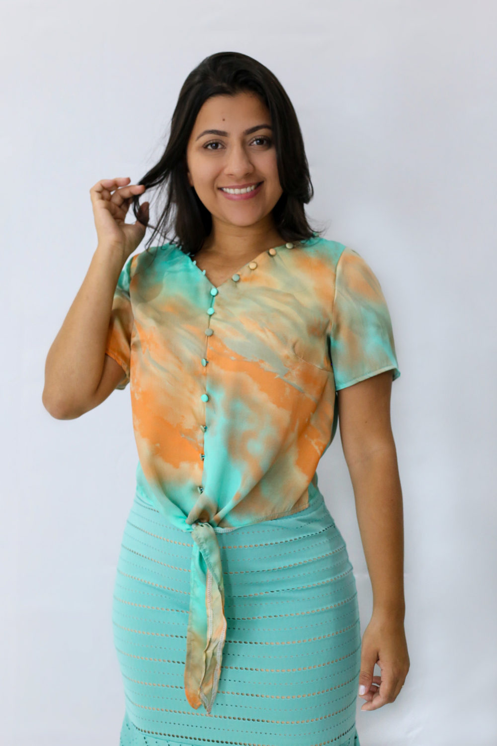 Blusa Tie Dye em Áquila Tauheny Store | Moda Evangélica