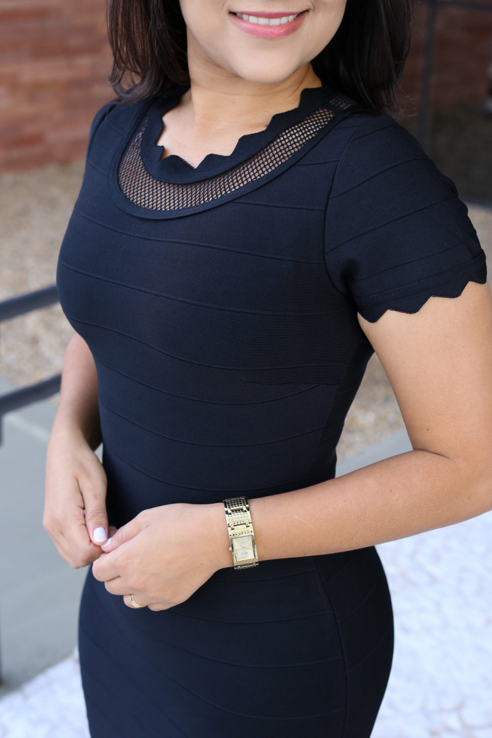 Vestido Bandagem Preto em Áquila Tauheny Store | Moda Evangélica