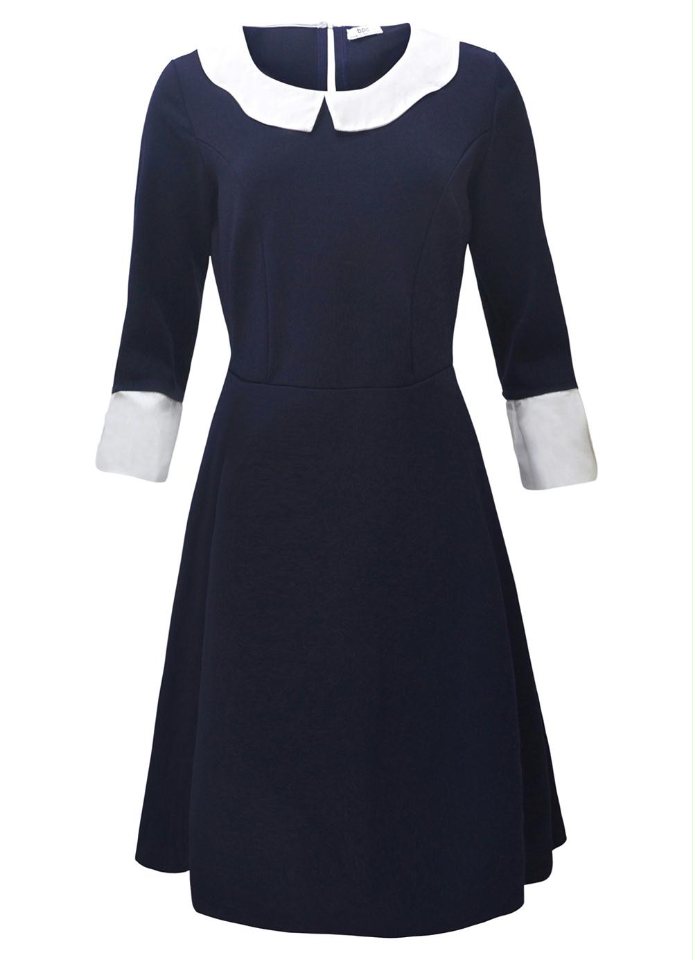 Vestido Retrô Azul em Áquila Tauheny Store | Moda Evangélica