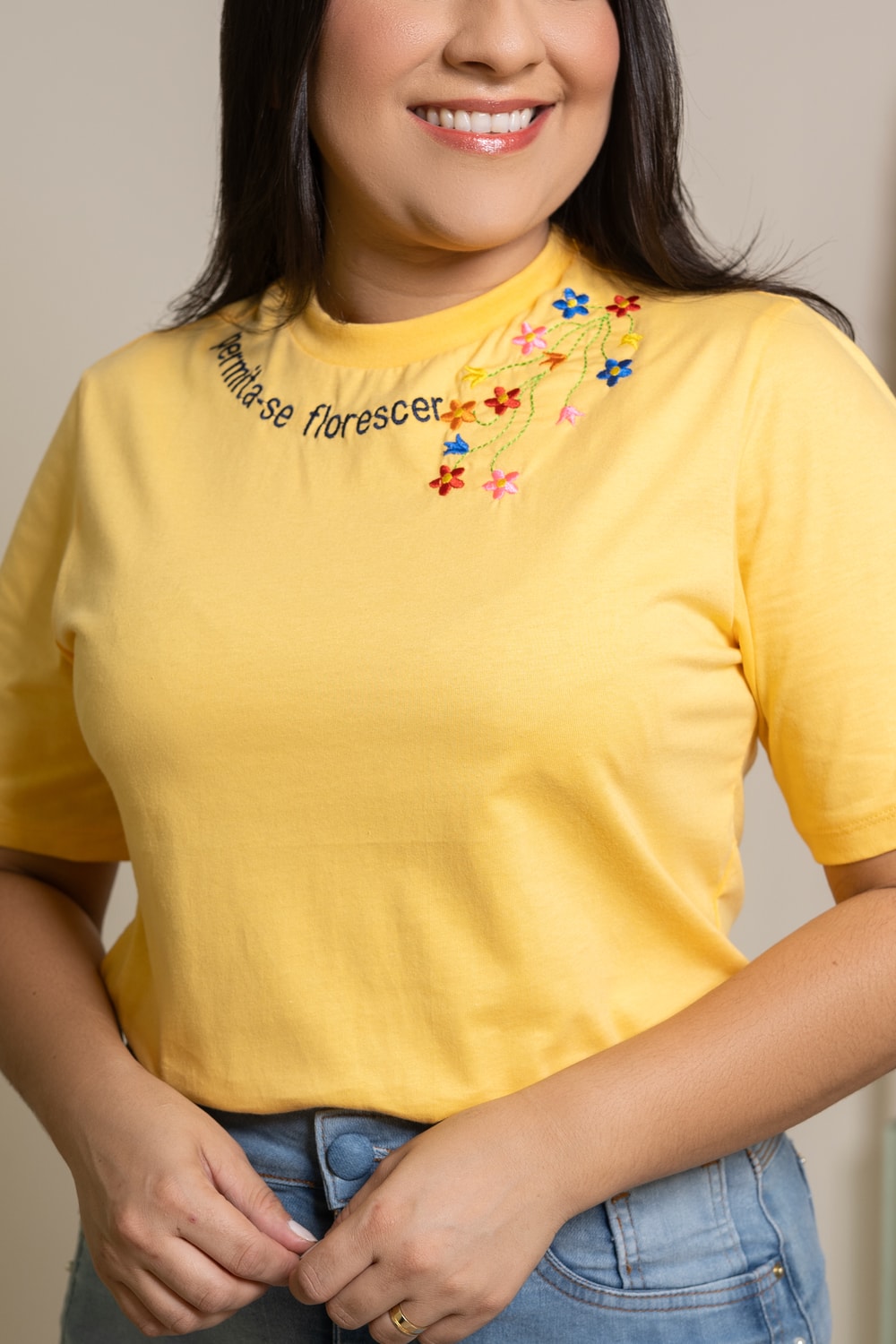 T-shirt de Malha | Moda Evangélica