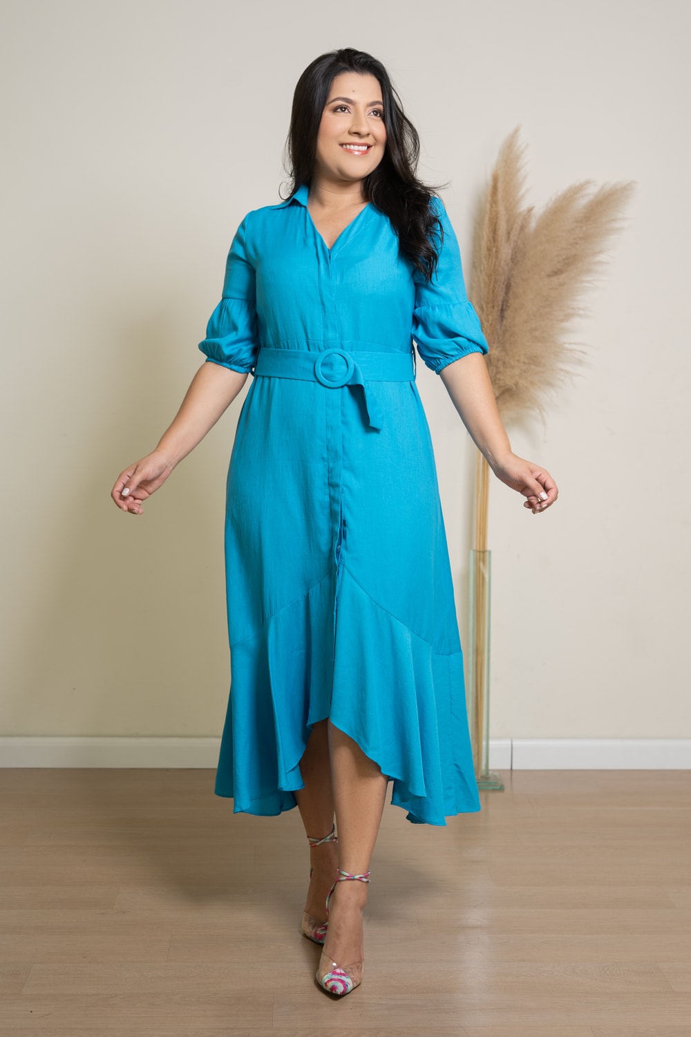 Vestido Longo Merida | Moda Evangélica e Executiva